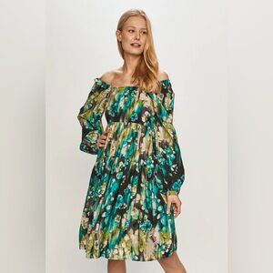 Vera Moda Floral Off-Shoulder Dress